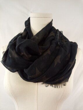 Women's Dark Blue/Light Blue Infinity Scarf OS